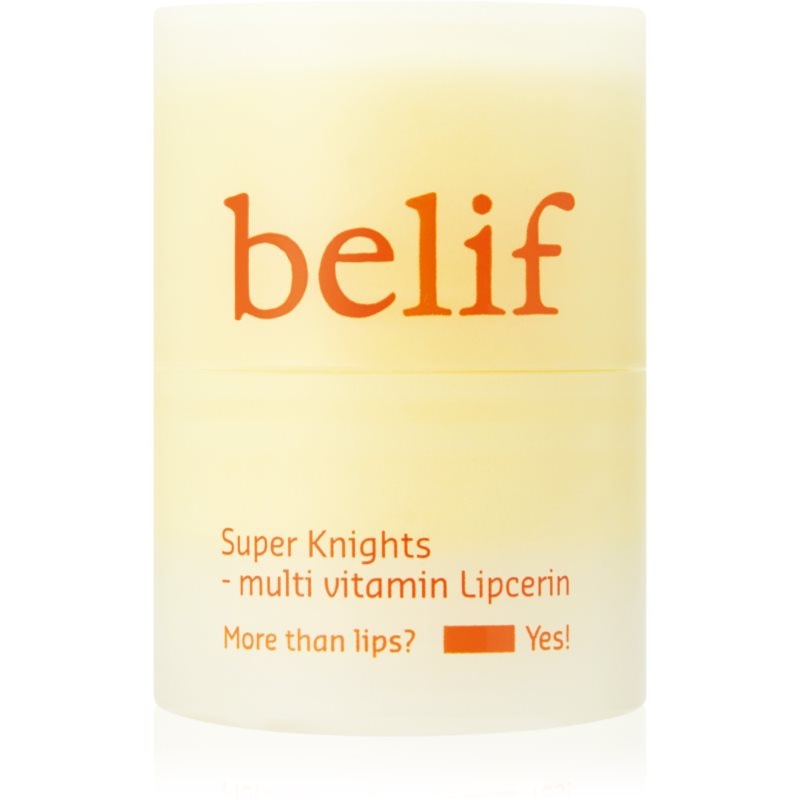 belif Super Knights Multi Vitamin Lipcerin ултра подхранващ балсам за устни - Грижа за лице - Сравни цени от 1 магазин с безплатна доставка