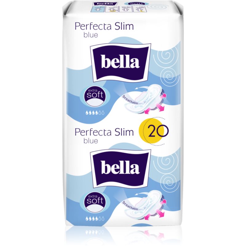 BELLA BELLA Perfecta Slim Blue санитарни кърпи - Дамски парфюм - Сравни цени от 1 магазин с безплатна доставка