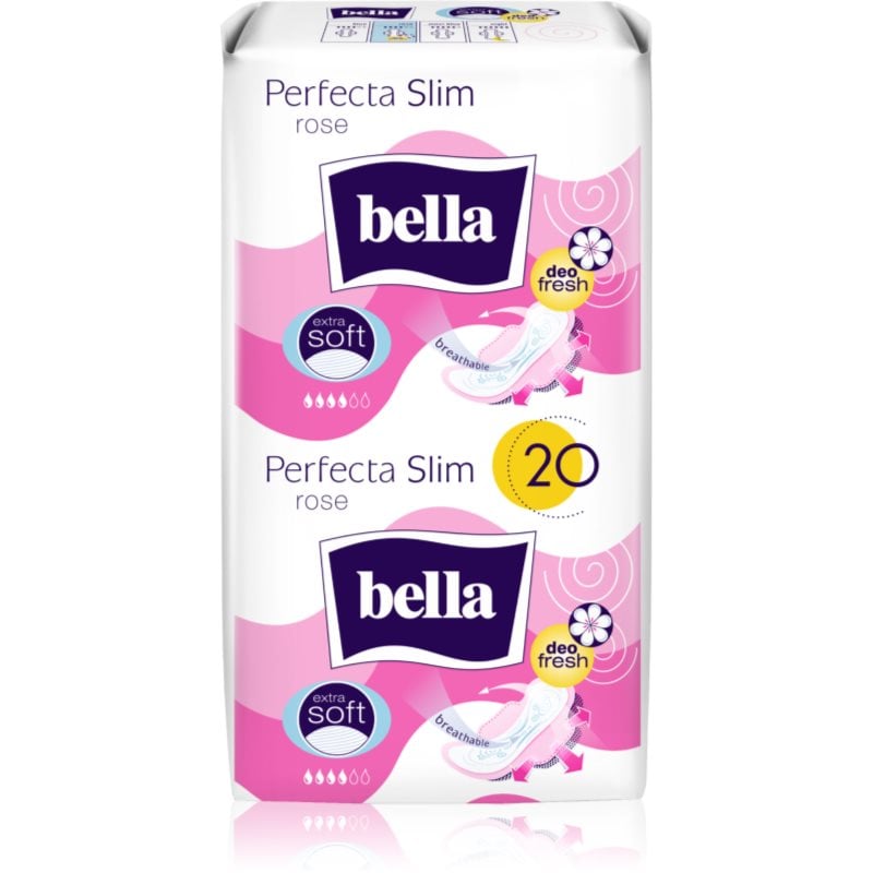 BELLA Perfecta Slim Rose санитарни кърпи