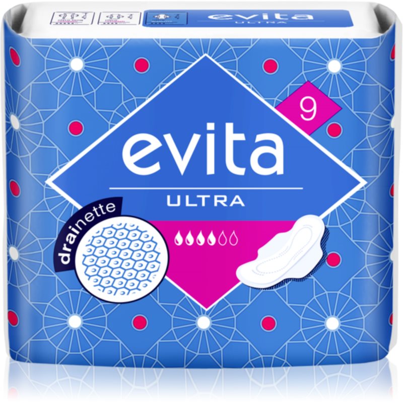 BELLA Evita Ultra Drainette санитарни кърпи - Грижа за тяло - Сравни цени от 1 магазин с безплатна доставка