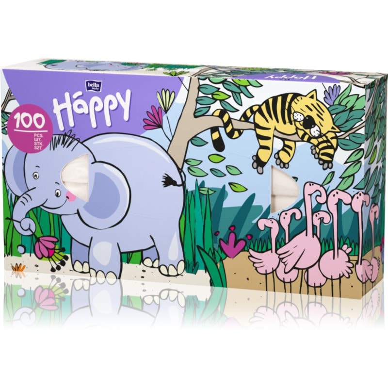 Bella Baby Happy Paper Tissues хартиени кърпички - За деца - Сравни цени от 1 магазин с безплатна доставка
