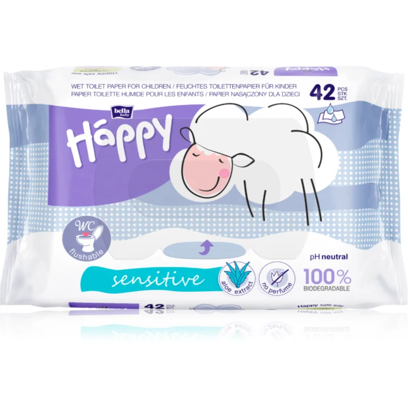 BELLA Baby Happy Sensitive влажна тоалетна хартия за деца - За деца - Сравни цени от 1 магазин с безплатна доставка