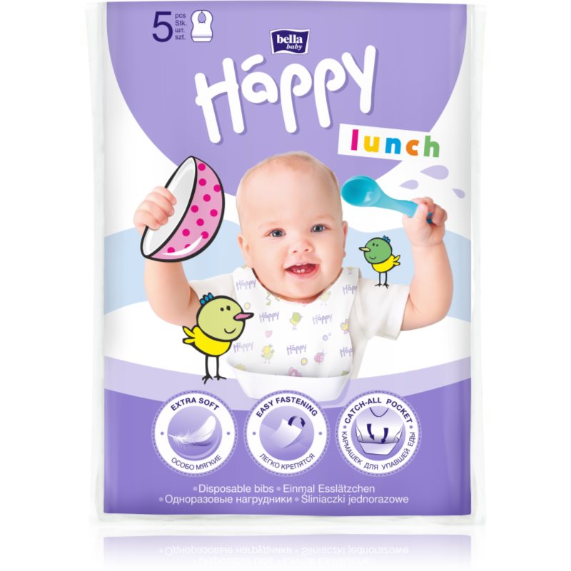 Bella Baby Happy Lunch лигавник еднократен - За деца - Сравни цени от 1 магазин с безплатна доставка