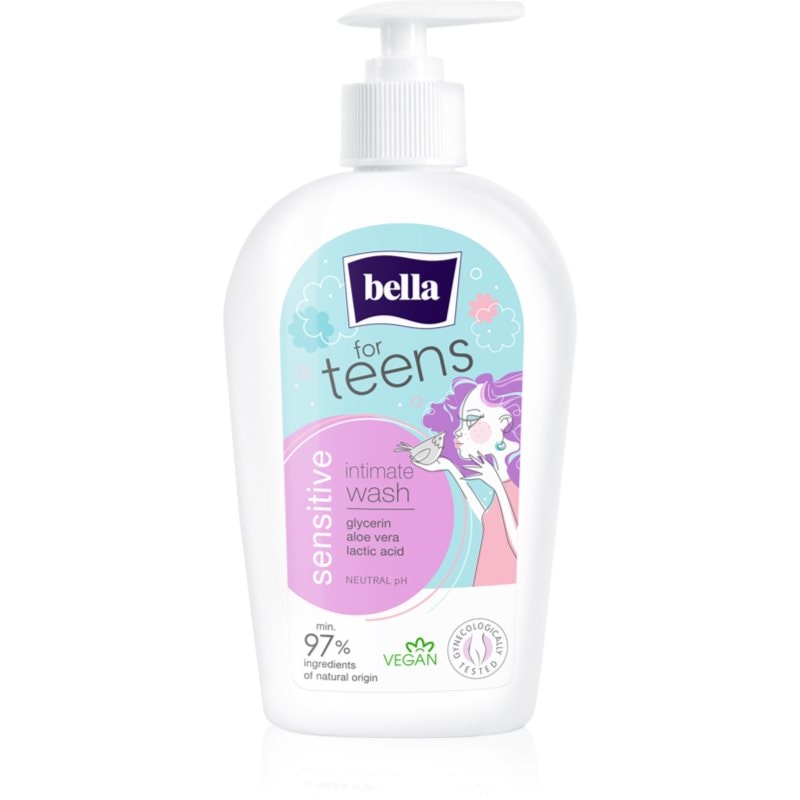 BELLA BELLA For Teens Sensitive гел за интимна хигиена за девойки - Дамски парфюм 1мл - Сравни цени от 1 магазин с безплатна доставка