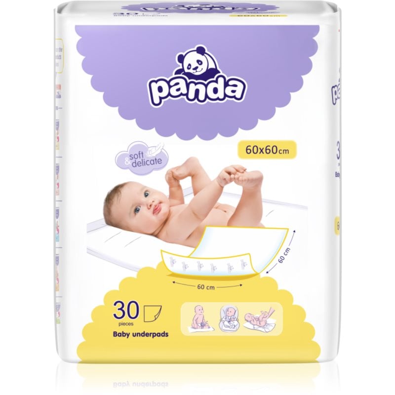 Bella Baby Happy Panda еднократни подложки за смяна на пелените 60x60 cm