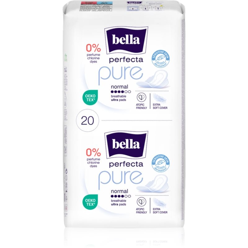 BELLA Perfecta Pure Normal ултратънки дамски превръзки - Грижа за тяло - Сравни цени от 1 магазин с безплатна доставка