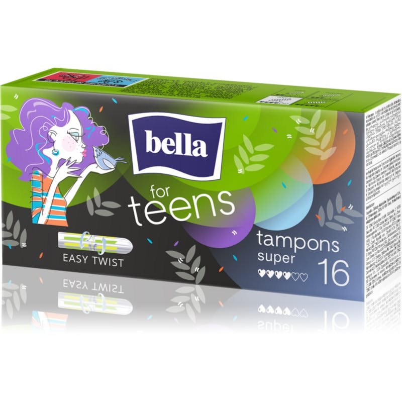 BELLA For Teens Tampons тампони Super - Грижа за тяло - Сравни цени от 1 магазин с безплатна доставка