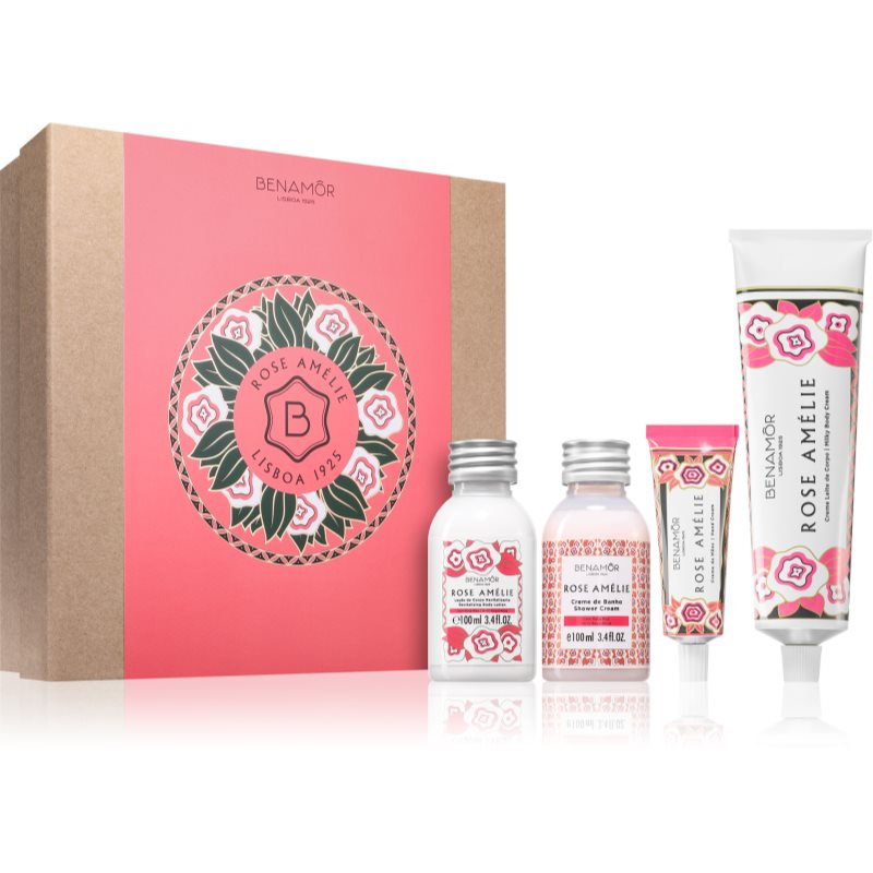 Benamôr Benamôr Rose Amélie подаръчен комплект за жени - Дамски парфюм - Сравни цени от 1 магазин с безплатна доставка