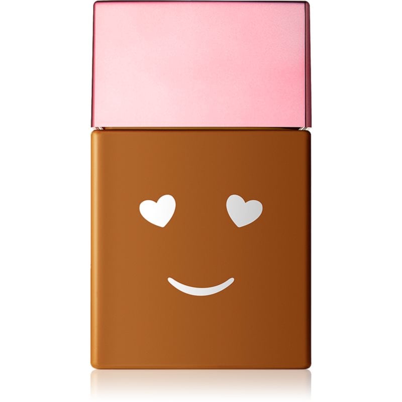 Benefit Hello Happy Soft Blur Foundation течен фон дьо тен с матов завършек SPF 15 цвят 09 Deep Neutral