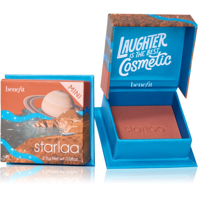 Benefit Starlaa WANDERful World Mini руж - пудра - Грим - Сравни цени от 1 магазин с безплатна доставка