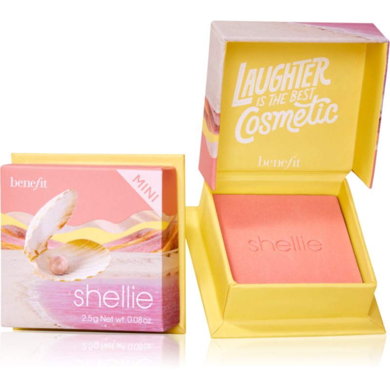 Benefit Shellie WANDERful World Mini руж - пудра - Грим - Сравни цени от 1 магазин с безплатна доставка
