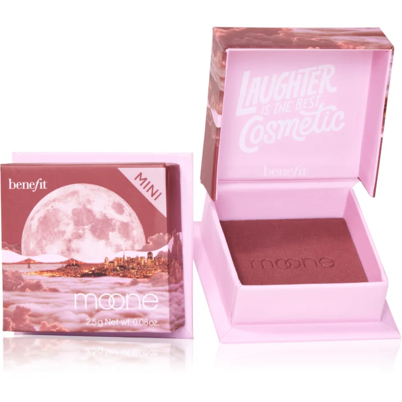 Benefit Moone WANDERful World Mini руж - пудра - Грим - Сравни цени от 1 магазин с безплатна доставка