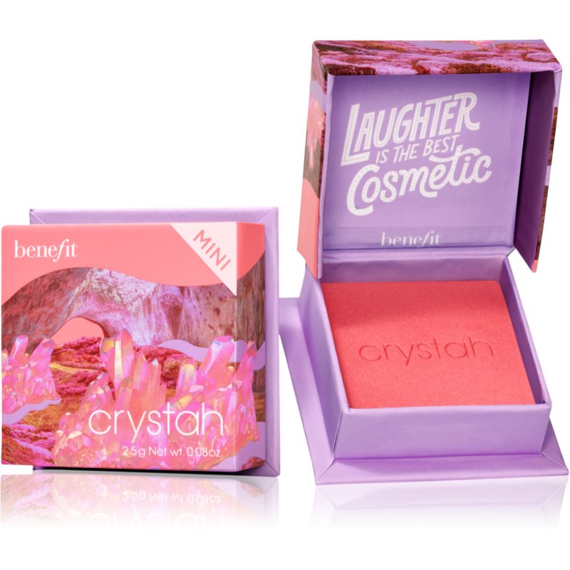 Benefit Crystah WANDERful World Mini руж - пудра - Грим - Сравни цени от 1 магазин с безплатна доставка