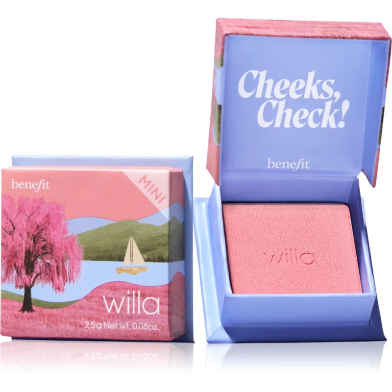 Benefit Willa WANDERful World Mini руж - пудра - Грим - Сравни цени от 1 магазин с безплатна доставка