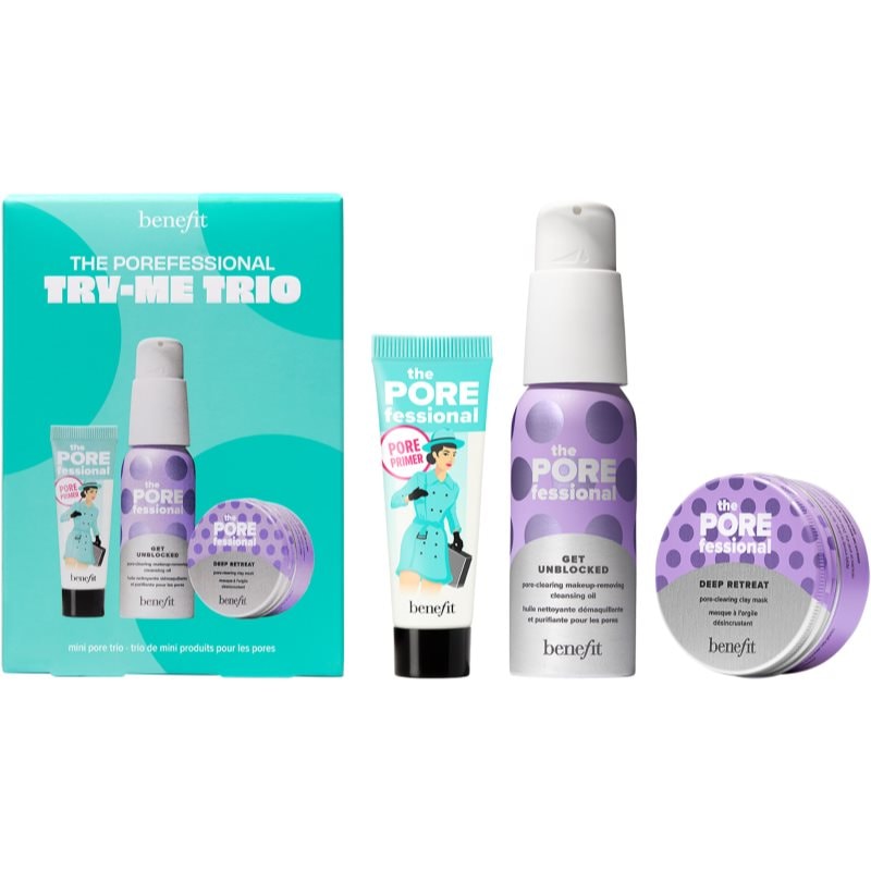 Benefit The POREfessional Try Me Trio комплект за грижа за лицето - Комплект - Сравни цени от 1 магазин с безплатна доставка
