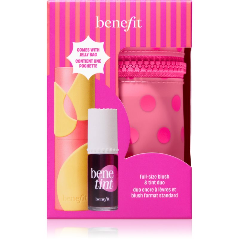 Benefit Color Crew Tint & Gel Blush Duo Set комплект декоративна козметика за жени - Комплект - Сравни цени от 1 магазин с безплатна доставка