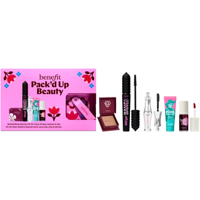 Benefit Pack'd Up Beauty подаръчен комплект - Комплект - Сравни цени от 1 магазин с безплатна доставка