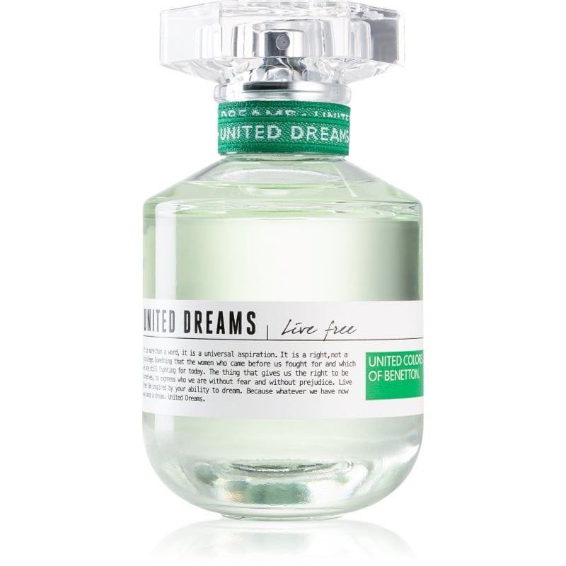 Benetton United Dreams for her Live Free за жени EDT