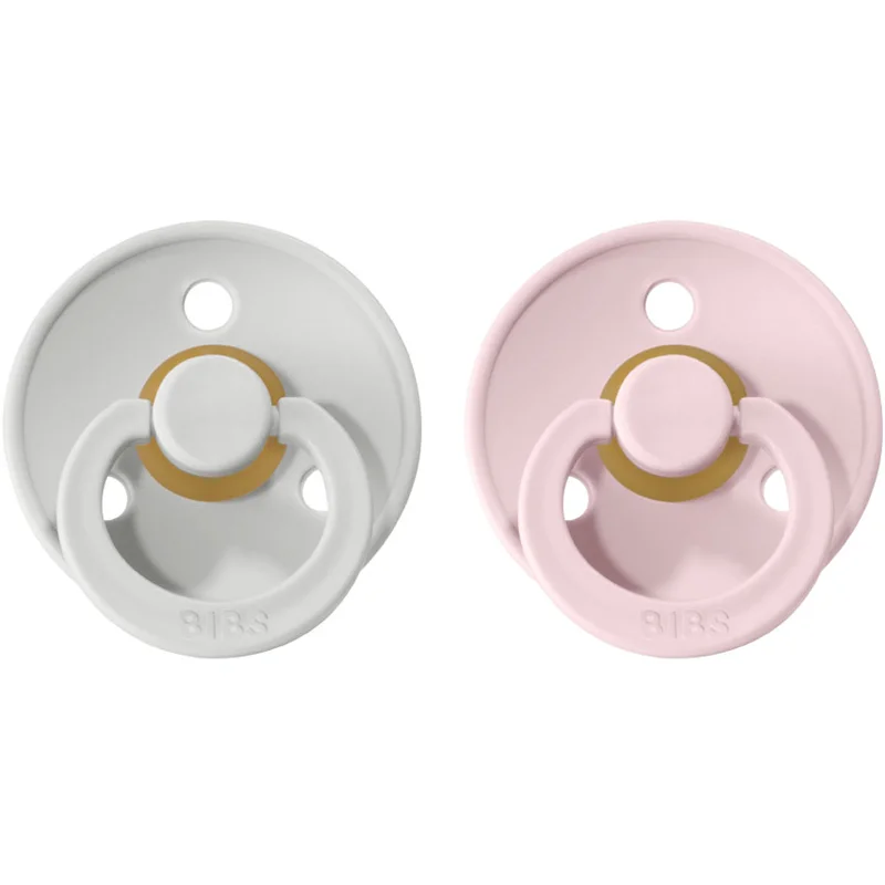 BIBS Colour Natural Rubber Size 1: 0+ months биберон Haze / Blossom