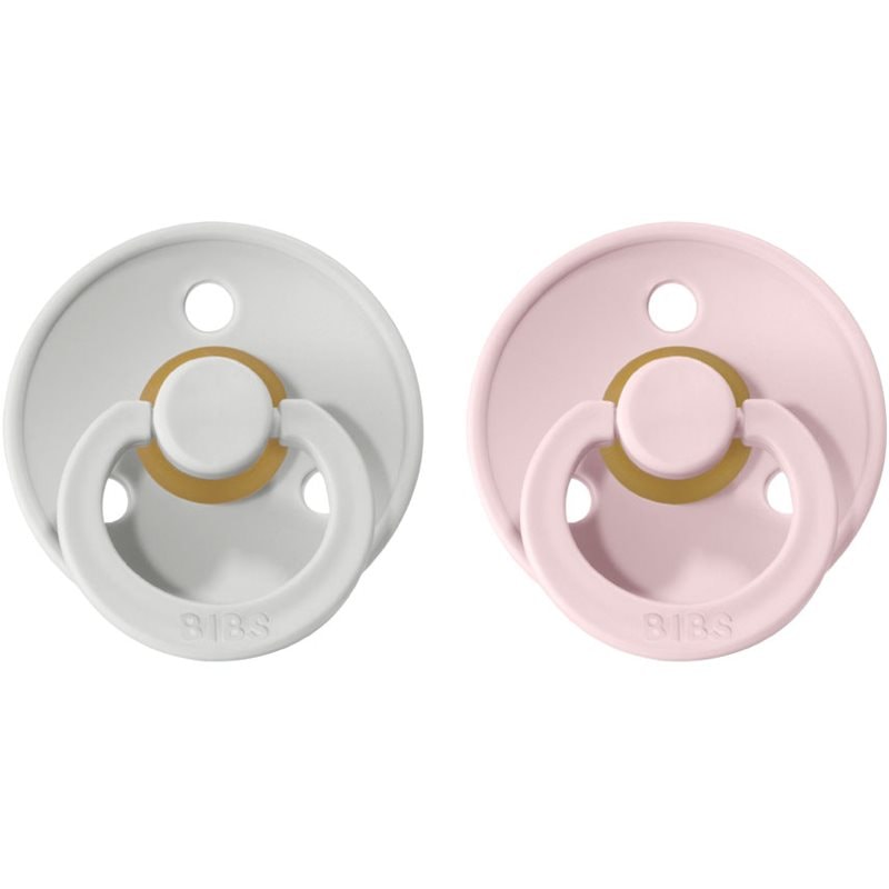BIBS Colour Natural Rubber Size 1: 0+ months биберон Haze / Blossom - За деца - Сравни цени от 1 магазин с безплатна доставка