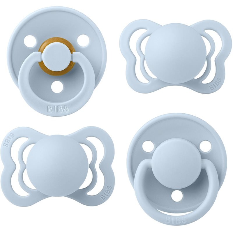 BIBS Try-It Size 1: 0+ months комплект за деца от раждането им Baby Blue - За деца - Сравни цени от 1 магазин с безплатна доставка