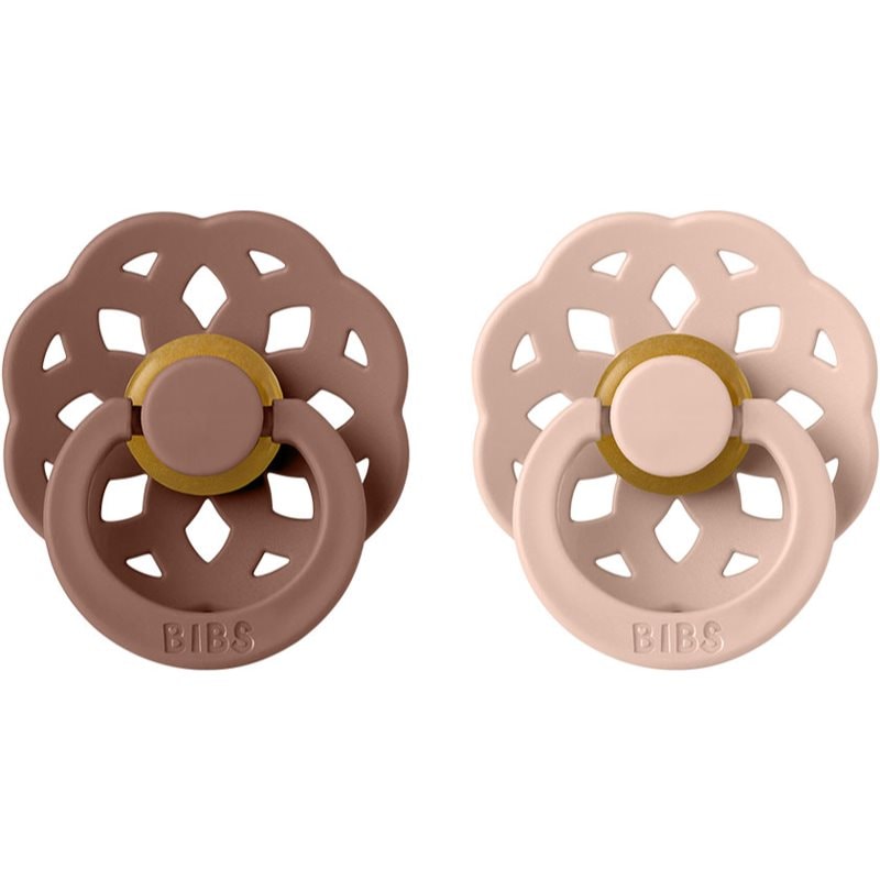 BIBS Boheme Natural Rubber Size 2: 6+ months биберон Woodchuck / Blush - За деца - Сравни цени от 1 магазин с безплатна доставка