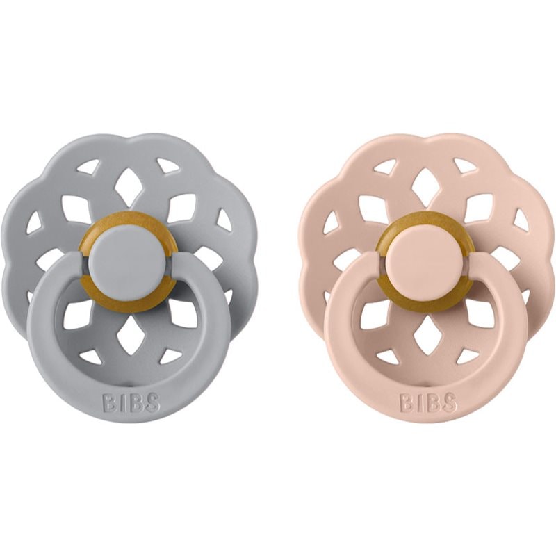 BIBS Boheme Natural Rubber Size 2: 6+ months биберон Cloud / Blush - За деца - Сравни цени от 1 магазин с безплатна доставка