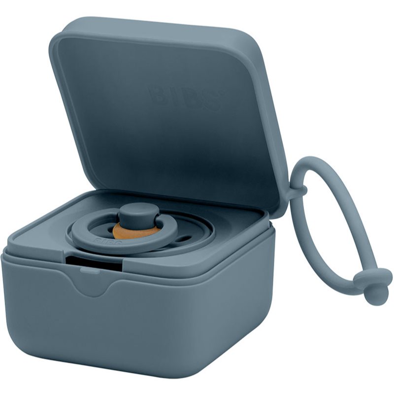 BIBS Dummy Case кутийка за биберон Petrol - За деца - Сравни цени от 1 магазин с безплатна доставка