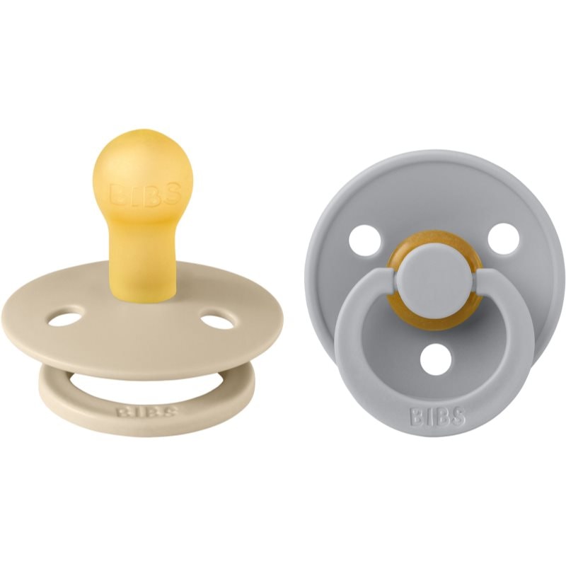 BIBS Colour Natural Rubber Size 1: 0+ months биберон Vanilla / Cloud - За деца - Сравни цени от 1 магазин с безплатна доставка