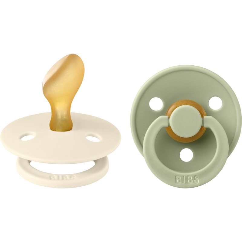 BIBS Colour Size 1: Anatomical 0-6 months биберон Ivory / Sage - За деца - Сравни цени от 1 магазин с безплатна доставка