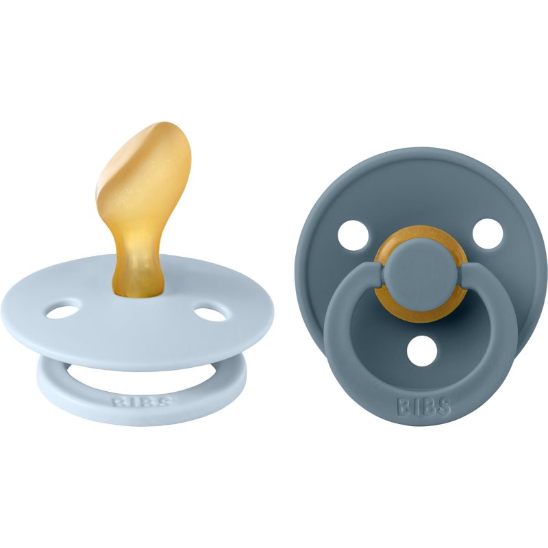 BIBS Colour Size 1: Anatomical 0-6 months биберон Baby Blue / Petrol - За деца - Сравни цени от 1 магазин с безплатна доставка