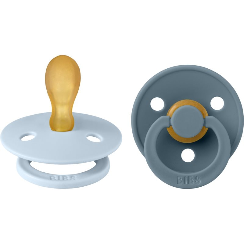 BIBS Colour Size 2: Symmetrical 6+ months биберон Baby Blue / Petrol - За деца - Сравни цени от 1 магазин с безплатна доставка