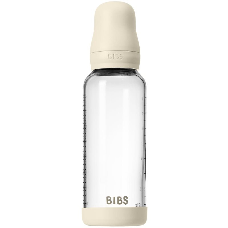 BIBS Baby Glass Bottle Round Latex шише против колики Ivory - За деца - Сравни цени от 1 магазин с безплатна доставка