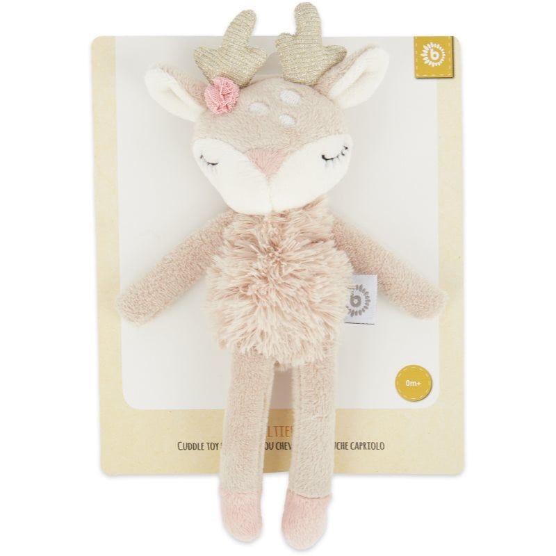 Bieco Toy with Rattle Fawn Ella плюшена играчка с дрънкалка 0 m+