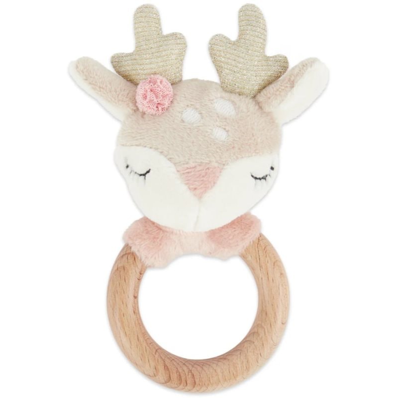 Bieco Grasping Toy with Rattle Fawn Ella играчка с дрънкалка 0 m+ - За деца - Сравни цени от 1 магазин с безплатна доставка