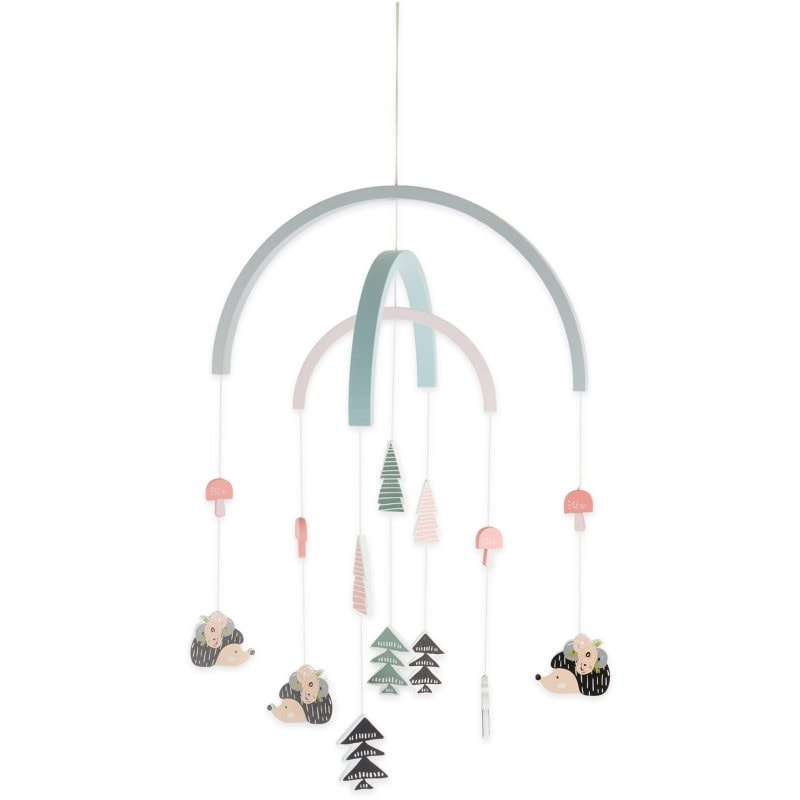 Bieco Wooden Mobile въртележка за детско легло 0 m+ Hedgehog - За деца - Сравни цени от 1 магазин с безплатна доставка