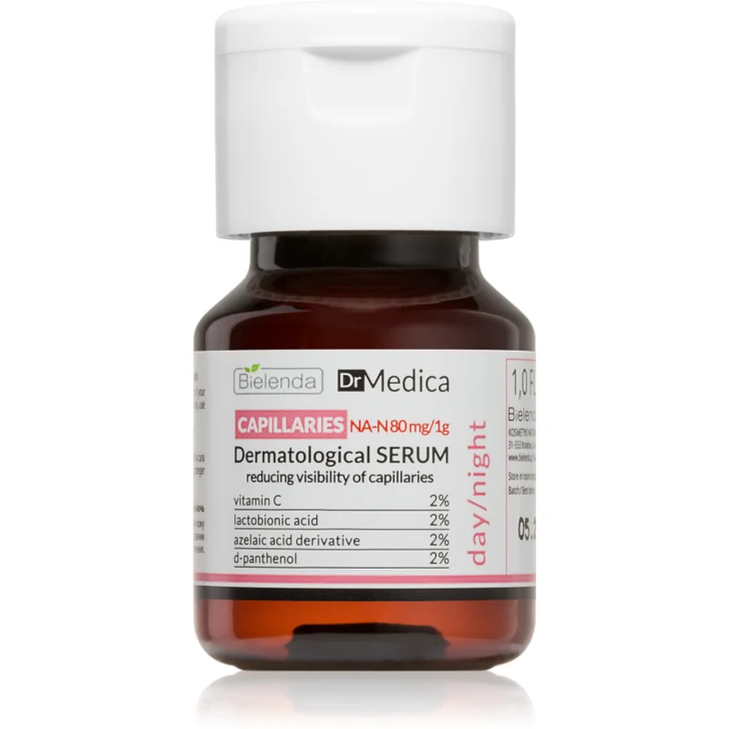 Bielenda Dr Medica Capillaries серум за лице за укрепване на капилярите и редуциране на зачервяванията - Грижа за лице - Сравни цени от 1 магазин с безплатна доставка
