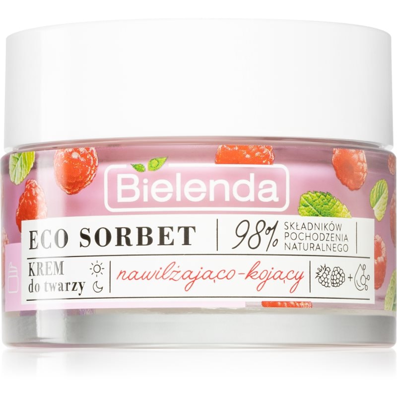 Bielenda Eco Sorbet Raspberry хидратиращ и успокояващ крем за лице - Грижа за лице - Сравни цени от 1 магазин с безплатна доставка