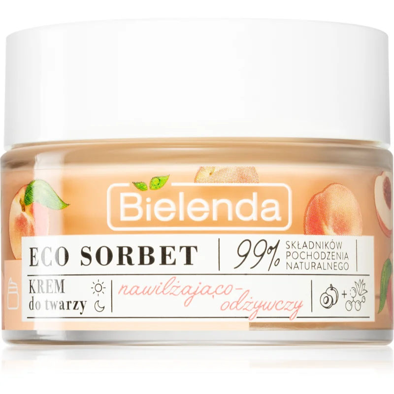 Bielenda Eco Sorbet Peach Хидратиращ и подхранващ крем - Грижа за лице - Сравни цени от 1 магазин с безплатна доставка