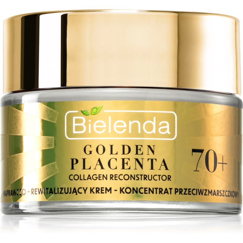 Bielenda Golden Placenta Collagen Reconstructor възстановяващ крем против бръчки 70+ - Грижа за лице - Сравни цени от 1 магазин с безплатна доставка