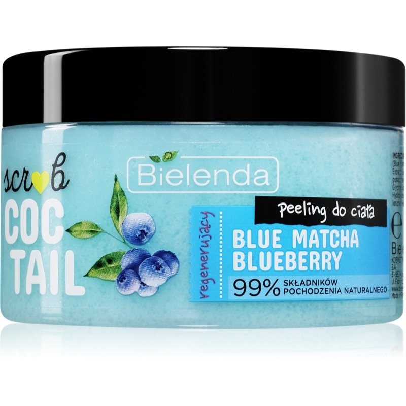 Bielenda Coctail Scrub Blue Matcha + Blueberry пилинг за тяло с регенериращ ефект - Грижа за тяло - Сравни цени от 1 магазин с безплатна доставка