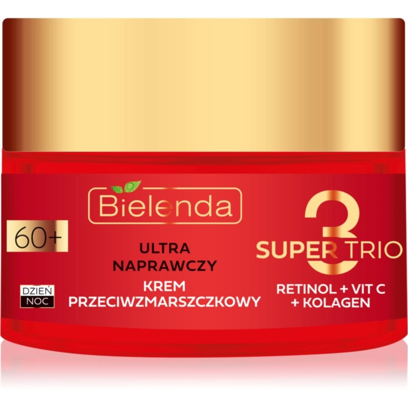Bielenda Bielenda Super Trio коригиращ крем против бръчки 60+ - Унисекс парфюм 50мл - Сравни цени от 1 магазин с безплатна доставка