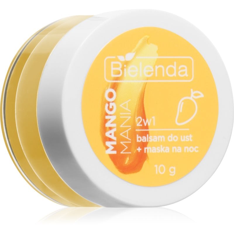 Bielenda Lip Care Lip Balm + Night Mask балсам за устни с аромат Mango Mania