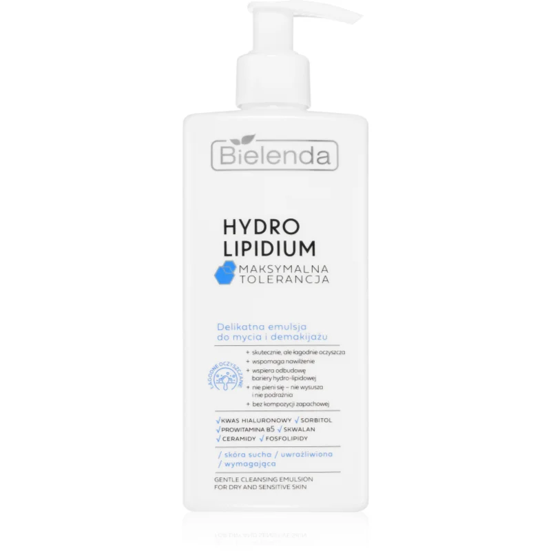Bielenda HYDROLIPIDIUM почистваща емулсия - Грижа за лице - Сравни цени от 1 магазин с безплатна доставка