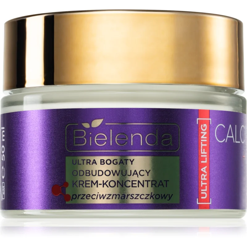 Bielenda Calcium + Q10 Ultra rich rebuilding cream anti-wrinkle concentrate for the night регенериращ противбръчков крем за нощ - Грижа за лице - Сравни цени от 1 магазин с безплатна доставка