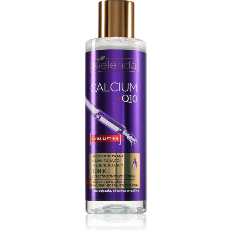 Bielenda Calcium + Q10 Concentrated moisturizing and regenerating anti-wrinkle tonic хидратиращ тоник против бръчки - Грижа за лице - Сравни цени от 1 магазин с безплатна доставка