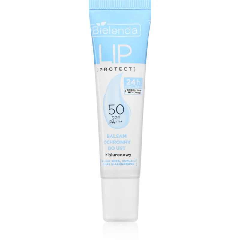 Bielenda Lip Protect Protective Moisturising Lip Balm SPF50 with Hyaluronic Acid хидратиращ балсам за устни - Грижа за лице - Сравни цени от 1 магазин с безплатна доставка