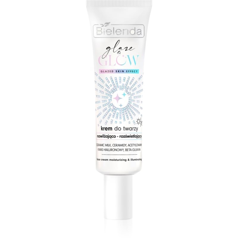 Bielenda GLAZE & GLOW хидратиращ и озаряващ крем за лице за суха кожа - Грижа за лице - Сравни цени от 1 магазин с безплатна доставка