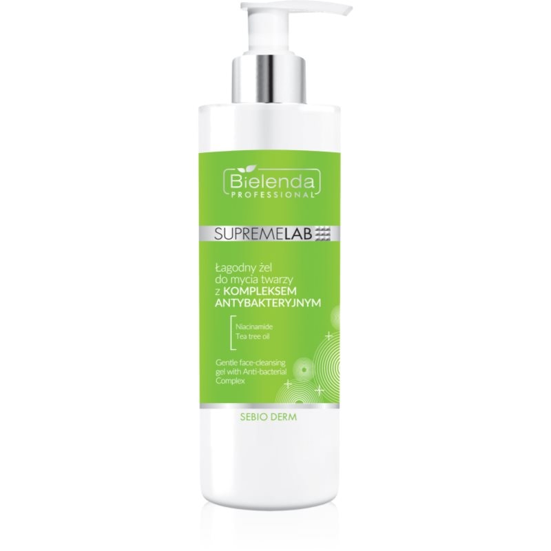 Bielenda Professional Supremelab Sebio Derm лек почистващ гел Antibacterial Complex - Грижа за лице - Сравни цени от 1 магазин с безплатна доставка