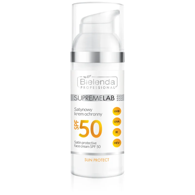Bielenda Professional Supremelab Sun Protect защитен крем за лице SPF 50 - Грижа за лице - Сравни цени от 1 магазин с безплатна доставка